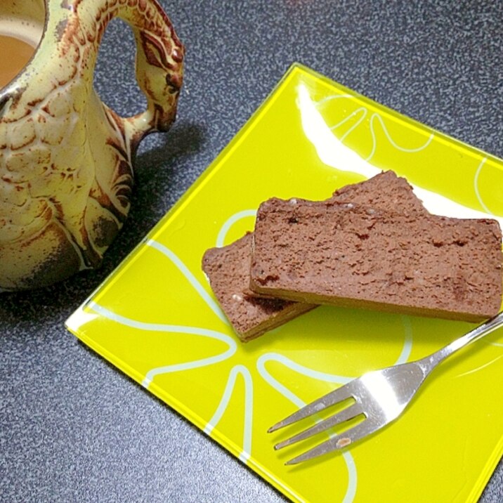 ワンボウルの生チョコケーキ